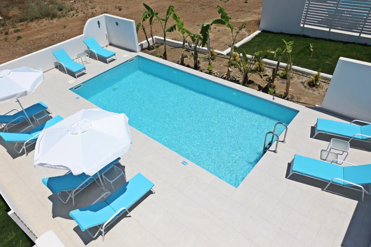 Xenos Villa 6 With A Private Pool Near The Sea Tigkaki  Bagian luar foto